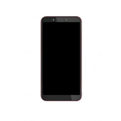 Lcd Frame Middle Chassis For Nokia C1 Red By - Maxbhi Com