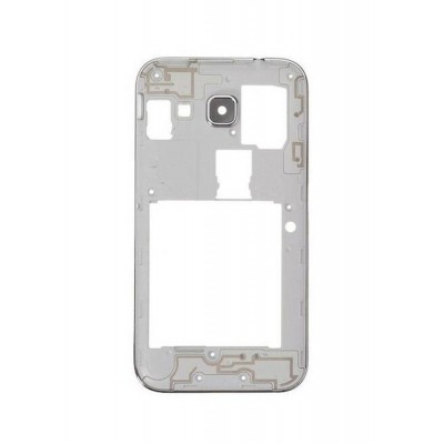Lcd Frame Middle Chassis For Samsung G360p White By - Maxbhi Com