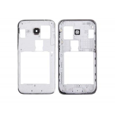 Lcd Frame Middle Chassis For Samsung Galaxy Core Prime Ve Black By - Maxbhi Com