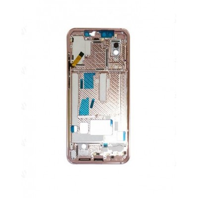Lcd Frame Middle Chassis For Xiaomi Mi 8 Pro Pink By - Maxbhi Com