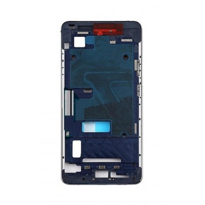 Lcd Frame Middle Chassis For Nokia 9 Pureview Black By - Maxbhi Com