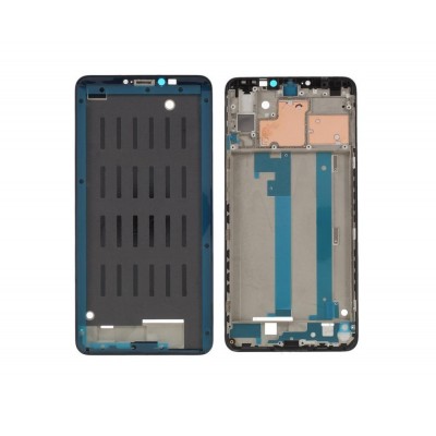 Lcd Frame Middle Chassis For Xiaomi Mi Max 3 Champagne By - Maxbhi Com