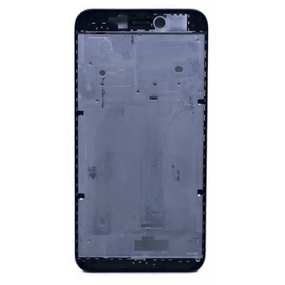 Lcd Frame Middle Chassis For Xiaomi Redmi Go Black By - Maxbhi Com