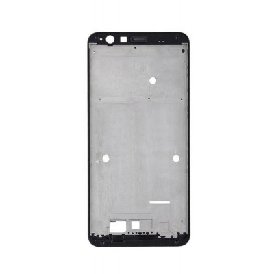 Lcd Frame Middle Chassis For Asus Zenfone Max Plus M1 Black By - Maxbhi Com