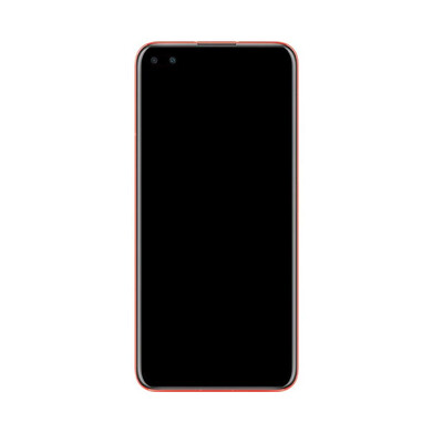 Lcd Frame Middle Chassis For Huawei Nova 6 White By - Maxbhi Com