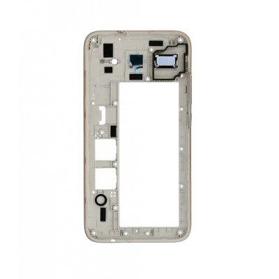 Lcd Frame Middle Chassis For Huawei Y3 2017 Gold By - Maxbhi Com