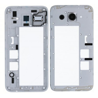 Lcd Frame Middle Chassis For Huawei Y3 2017 White By - Maxbhi Com