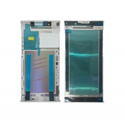 Lcd Frame Middle Chassis For Sony Xperia L1 White By - Maxbhi Com
