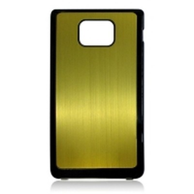Back Cover For Samsung I9100 Galaxy S II - Golden With Black
