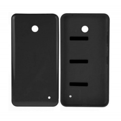 Back Panel Cover For Nokia Lumia 630 Dual Sim Black - Maxbhi Com