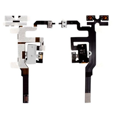 Flex Cable For Apple Iphone 4s White - Maxbhi Com
