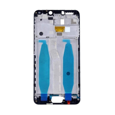 Lcd Frame Middle Chassis For Asus Zenfone 4 Max Black By - Maxbhi Com