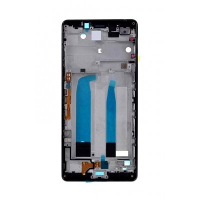 Lcd Frame Middle Chassis For Sony Xperia L3 Gold By - Maxbhi Com