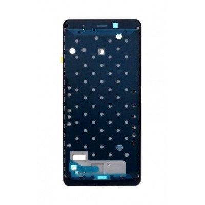 Lcd Frame Middle Chassis For Sony Xperia L3 Silver By - Maxbhi Com