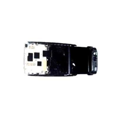 Lcd Frame Middle Chassis For Samsung D900 Silver By - Maxbhi Com