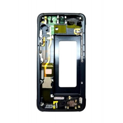 Lcd Frame Middle Chassis For Samsung Galaxy S8 Active Gold By - Maxbhi Com