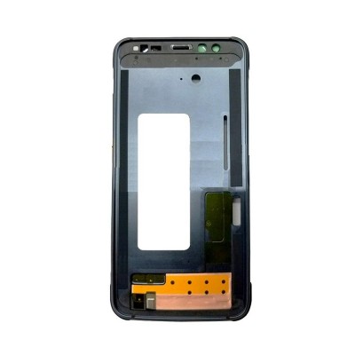 Lcd Frame Middle Chassis For Samsung Galaxy S8 Active White By - Maxbhi Com