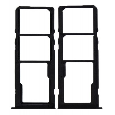 Sim Card Holder Tray For Samsung Galaxy A21 Black - Maxbhi Com