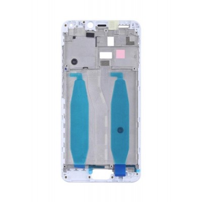 Lcd Frame Middle Chassis For Asus Zenfone 4 Max Pro Silver By - Maxbhi Com