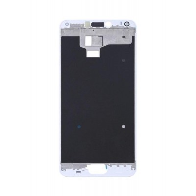 Lcd Frame Middle Chassis For Asus Zenfone 4 Max Pro White By - Maxbhi Com