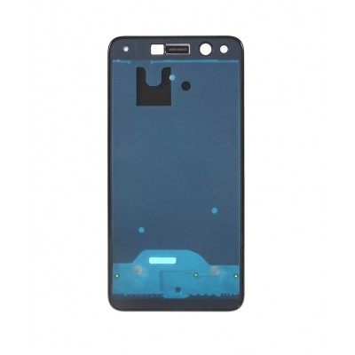 Lcd Frame Middle Chassis For Huawei Y6 2017 Grey By - Maxbhi Com