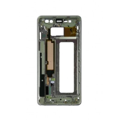 Lcd Frame Middle Chassis For Samsung Galaxy Note 7 Silver By - Maxbhi Com
