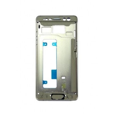 Lcd Frame Middle Chassis For Samsung Galaxy Note 7 Silver By - Maxbhi Com
