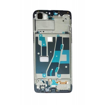 Lcd Frame Middle Chassis For Oppo F7 Youth Black By - Maxbhi Com