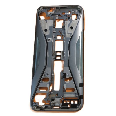 Lcd Frame Middle Chassis For Xiaomi Black Shark 3 Pro Grey By - Maxbhi Com