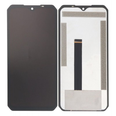 Lcd With Touch Screen For Ulefone Armor 9 Black By - Maxbhi Com