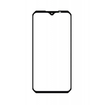Replacement Front Glass For Ulefone Armor 9 Black By - Maxbhi Com