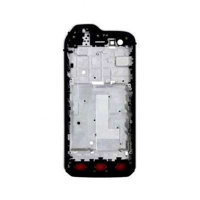 Lcd Frame Middle Chassis For Cat S61 White By - Maxbhi Com