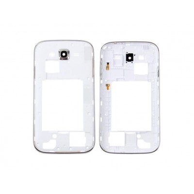 Lcd Frame Middle Chassis For Samsung Galaxy Grand Neo Yellow By - Maxbhi Com