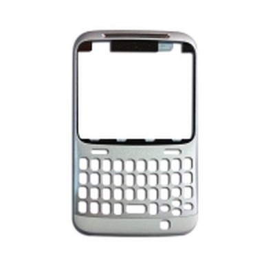 Front Cover For HTC ChaCha - White