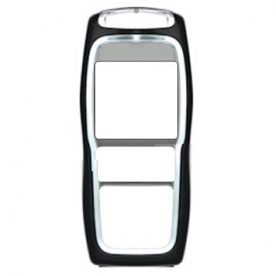 Front Cover For Nokia 3220 Black - Maxbhi Com