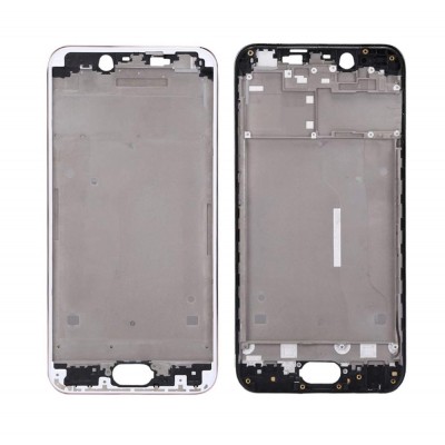 Lcd Frame Middle Chassis For Vivo Y67 Rose Gold By - Maxbhi Com