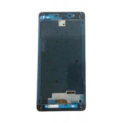 Lcd Frame Middle Chassis For Xiaomi Redmi 4 Prime White By - Maxbhi Com