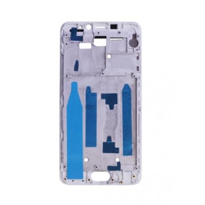 Lcd Frame Middle Chassis For Meizu M5 Note White By - Maxbhi Com