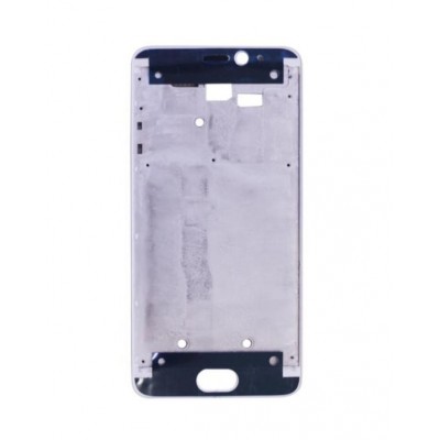 Lcd Frame Middle Chassis For Meizu M5 Note White By - Maxbhi Com