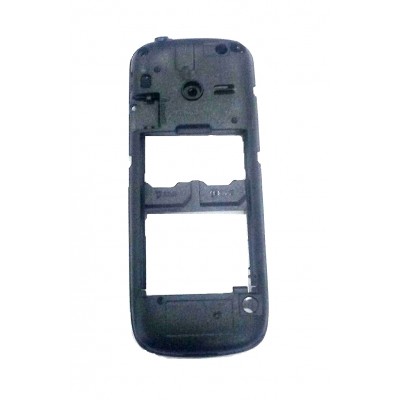 Lcd Frame Middle Chassis For Samsung Metro B313 White By - Maxbhi Com