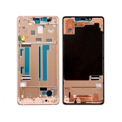 Lcd Frame Middle Chassis For Xiaomi Mi 8 Se Gold By - Maxbhi Com