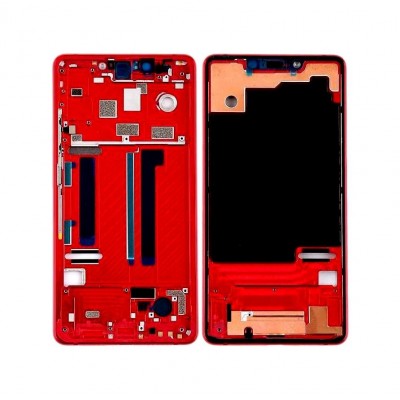 Lcd Frame Middle Chassis For Xiaomi Mi 8 Se Red By - Maxbhi Com