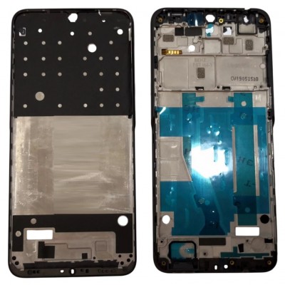 Lcd Frame Middle Chassis For Alcatel 3 2019 Blue By - Maxbhi Com
