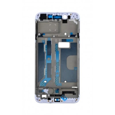 Lcd Frame Middle Chassis For Oppo A77 Gold By - Maxbhi Com