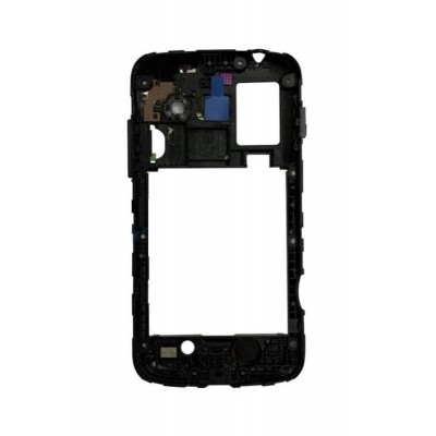 Lcd Frame Middle Chassis For Samsung Galaxy Ace 3 Black By - Maxbhi Com