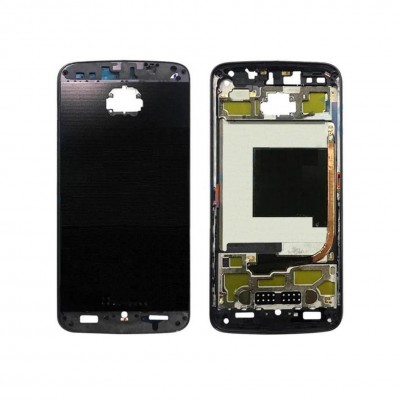 Lcd Frame Middle Chassis For Motorola Moto Z Force Black By - Maxbhi Com