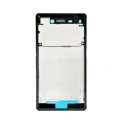Lcd Frame Middle Chassis For Sony Xperia M4 Aqua Coral By - Maxbhi Com