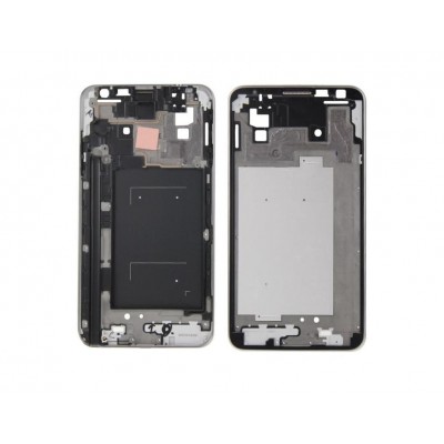 Lcd Frame Middle Chassis For Samsung Galaxy Note 3 Neo Red By - Maxbhi Com