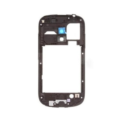 Lcd Frame Middle Chassis For Samsung Galaxy S3 Mini Grey By - Maxbhi Com