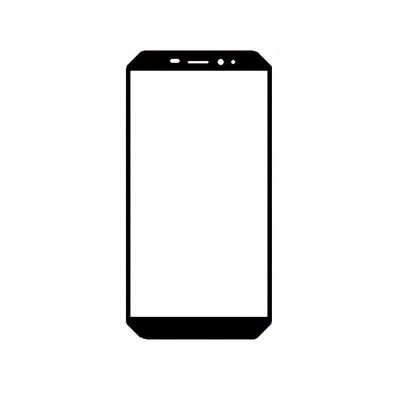 Replacement Front Glass For Ulefone Armor X7 Pro Orange By - Maxbhi Com